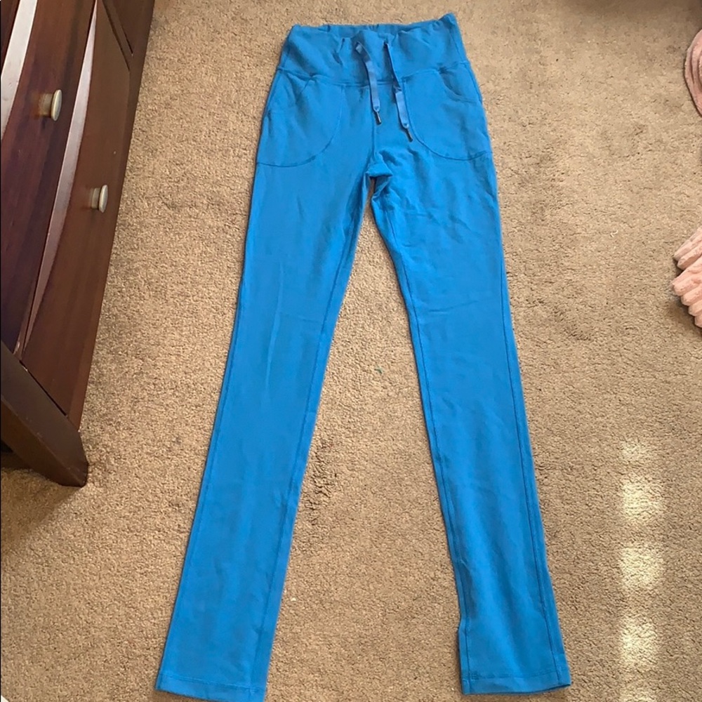 Blue lululemon joggers